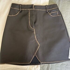 Topshop Black Mini Skirt